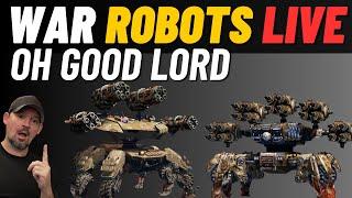 War Robots New Devourer - New Ravager robot and titan Testing - War Robots Live Stream