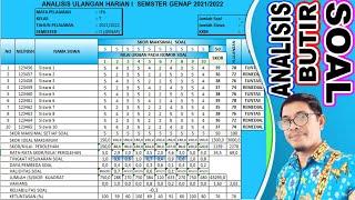 Membuat ANALISIS BUTIR SOAL ESSAY dengan mudah