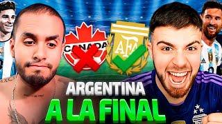 ARGENTINA JUGARÁ LA FINAL DE LA COPA AMÉRICA. ¿TORNEO ARREGLADO? Debate con MEXICANO DOLIDO.