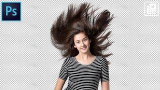 Cut Out Your Messy Hair Using Most Powerful Methods in Photoshop. iLLPHOCORPHICS