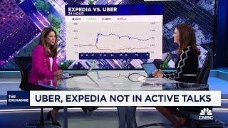 Uber is not engaged in active talks to acquire Expedia