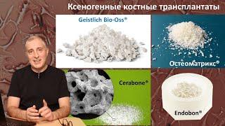 Направленная Костная Регенерация (НКР) 3. Алло- и Ксеногенные (Аллопластические)  трансплантаты.