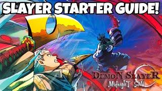 Demon Slayer Midnight Sun Day 1 SLAYER Starter Guide, (Leveling, Clans, Locations, Final Selection)