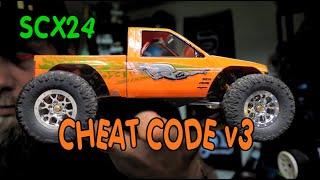 NEW Scx24 Chassis & Links - MAZZ DESIGNS CHEAT CODE V3 + DOUBLE BEND LINKS