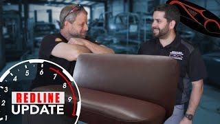 Repairing the seat on our 1950 Chevy pickup | Redline Update #43