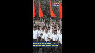 Tamil Nadu Police Heightens Security As RSS Conducts Route March Across Locations In State