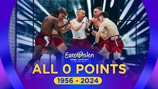 ALL 0 POINTS of the Eurovision Song Contest (1956-2024)