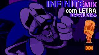 ◆ INFINITE MIX ◆ REMIX do MAJIN SONIC do MOD do SONIC.EXE DUBLADO de FNF | MÚSICA