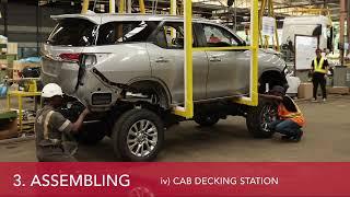 TOYOTA FORTUNER CKD ASSEMBLING