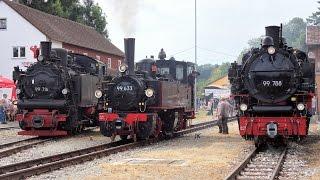 Öchsle-Bahn in Ochsenhausen - Bahnhofsfest 2015