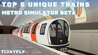 Metro Simulator Beta: Unique Rail Experiences!