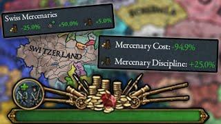 Want to BREAK EU4 1.35? Use MERCENARIES