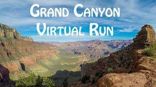 Grand Canyon Virtual Run Rim to River with Ambient Sound