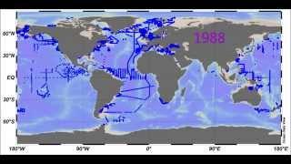 World Ocean Database 2013 (WOD13) CTD Stations 1980-2012