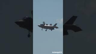 F-35 vertical landing. 2022.  #shorts