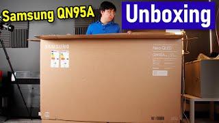 Samsung QN95A Neo QLED 4K TV Unboxing + Picture Settings