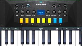 Ruismaker AU Drum Machine, Using with Garageband, Tutorial for iPad