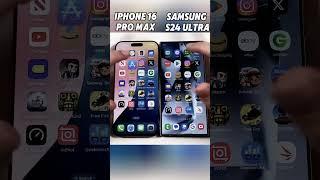 iPhone 16 Pro Max vs S24 UltraUltimate Speed Test! Which Flagship Will Reign Supreme?#Shorts#Viral