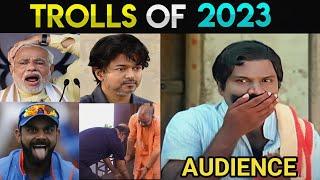 Hilarious TROLLS OF 2023 | Rewind 2023 Troll | Cricket, Cinema, Controversial& Politics | All in One