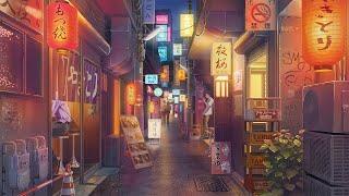 tokyo nightlife.  japan lofi vibes