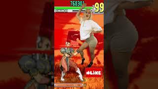 Chun-Li vs Elena | Street Fighter 3 Strike (See channel) (Hot Legs)