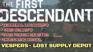 VESPERS [LOST SUPPLY DEPOT] VULGUS STRATEGIC OUTPOST + INORGANIC BIOGEL FARM