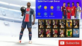 Opening Pack New Player Day 1 Login PES 2021 Mobile Got Mbappe & 10 Black Ball