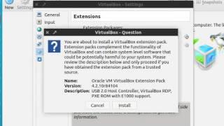 ERROR IN VIRTUALBOX EXTENSION PACK