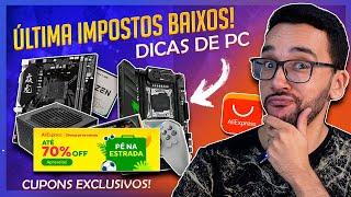 AO VIVO! Ajudo a Montar PC nessa ÚLTIMA Promoção SEM IMPOSTOII! CUPONS EXCLUSIVOS