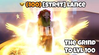 STR4T Clan leader reach’s level 100 (Roblox Bedwars)