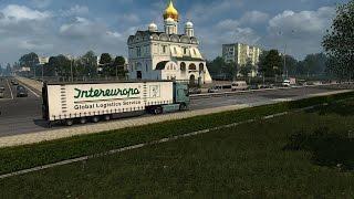 ETS2 Renault Premium + ProMods 2.10 + RusMap 1.6.3 - Portsmouth - Звенигород Часть 2