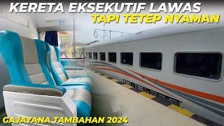 MUDIK NAIK KERETA EKSEKUTIF BERUMUR 60 TAHUN | Trip Singkat KA Gajayana Tambahan Madiun - Malang