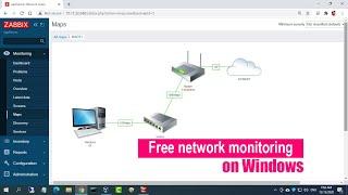 Free network monitoring tools on Windows | Zabbix | NETVN