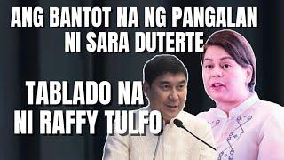 AMBANTOT NA NI INDAY, TABLADO NA NI RAFFY TULFO