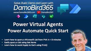 Power Virtual Agents & Power Automate: Quick Start Guide in Under 8 Minutes