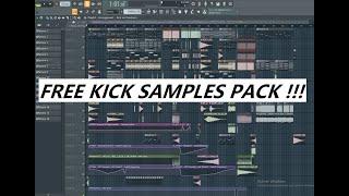 FREE Hard/Rawstyle /Hardcore/ Uptempo KICKS SAMPLE PACK !! All unique and handmade.