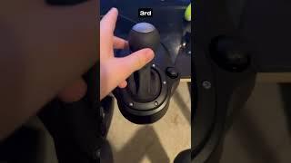 Gears on Logitech shifter #car #simracing #racing #racingwheel  #shifter