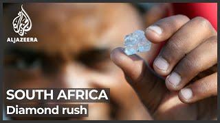 Mystery stones spark diamond rush in South African village