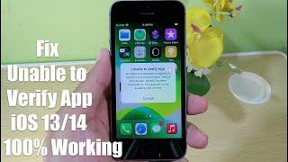 How to Fix Unable to Verify App iOS 13/14 No Losing Data
