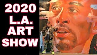 Annual 25th LA Art Show 2020 modern and contemporary in downtown convention center