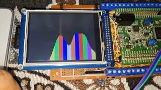 FFT STM32 FSMC CFFT ILI9341 STM32F407 ADC DMA MIC