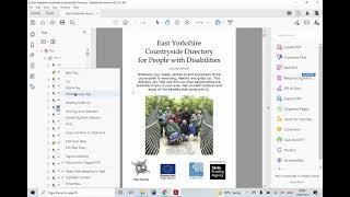 PDF Accessibility - Fixing tags and reading order
