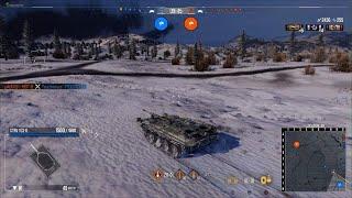 Wot Console, STRV 103-0 @ Halfaya Pass, 6,4k combined damage