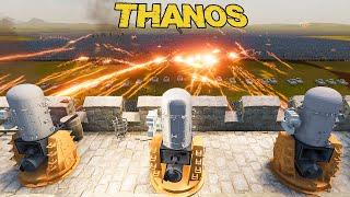 100 PHALANX Protect FORTRESS FROM THANOS ARMY | Ultimate Epic Battle Simulator 2 UEBS 2