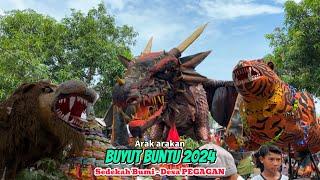 Full VIDEO arak arakan BUYUT BUNTU Sedekah Bumi 2024 ! Desa PEGAGAN - LOSARANG