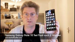 Samsung Galaxy Note 10 Test Fazit nach 2 Wochen