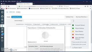 Canvas Assessment Pie Graph using Snipping Tool and Delay