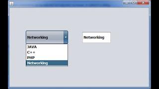 How to get selected value from jComboBox in java : NetBeans JComboBox JAVA Swing Tutorial