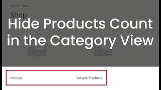 Hide WooCommerce Products Count in the Category View