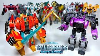 Transformers Earthspark Deluxe Class Jawbreaker and Aftermath! Dinosaur and Classic Tow Truck!